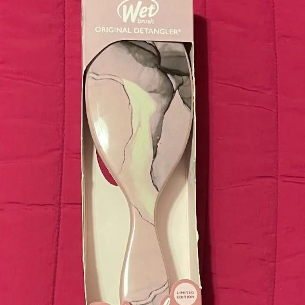 NEW WET BRUSH ORIGINAL DETANGLER ~ LIMITED EDITION TERRAIN TEXTURES DUSTY ROSE